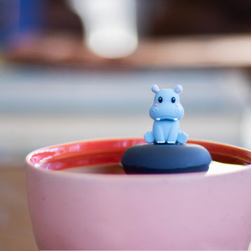 Floating Baby Hippo Tea Infuser - Cute Animal Tea Infuser for Loose Leaf Tea
