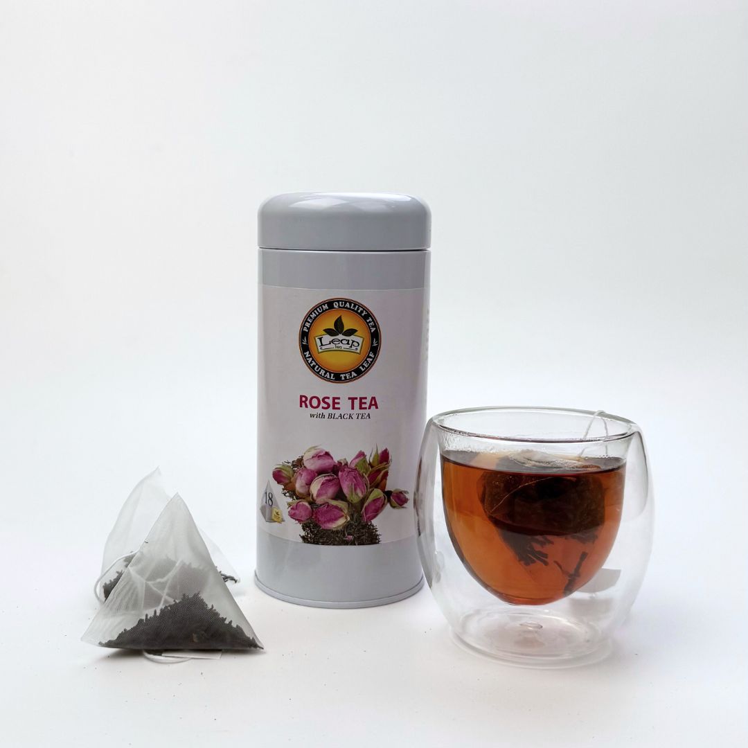 Rose Tea & Black Tea – Leap Tea