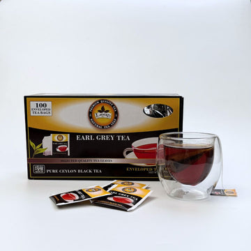 Leap Tea Earl Grey  100 Enveloped Tea Bags